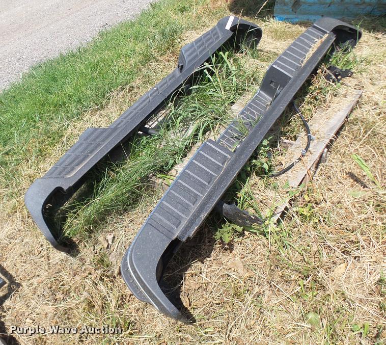 image for item CA9010 (2) Chevrolet Silverado pickup truck bumpers