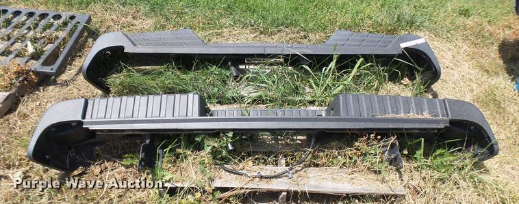 image for item CA9010 (2) Chevrolet Silverado pickup truck bumpers