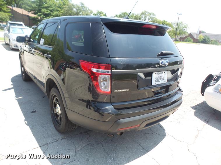 image for item DA1662 2013 Ford Explorer Police Interceptor SUV