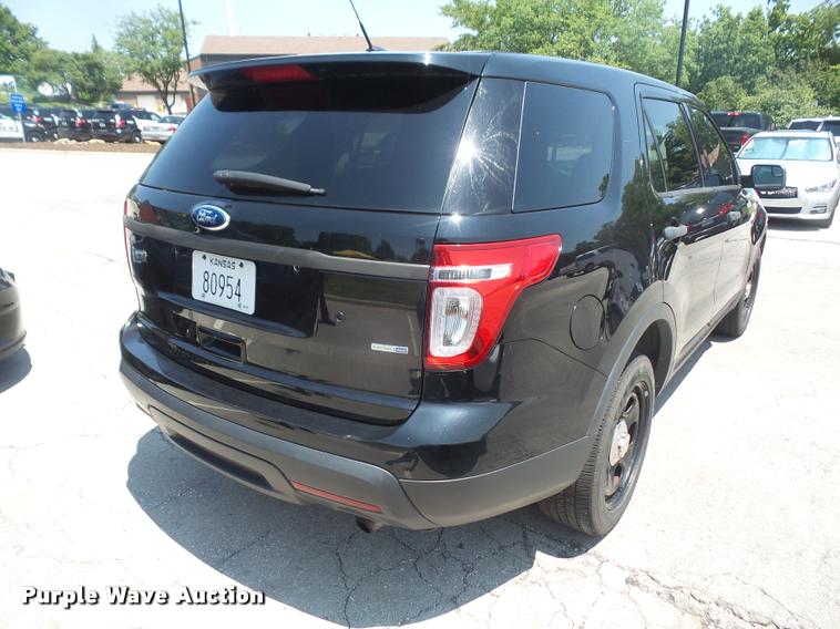 image for item DA1662 2013 Ford Explorer Police Interceptor SUV