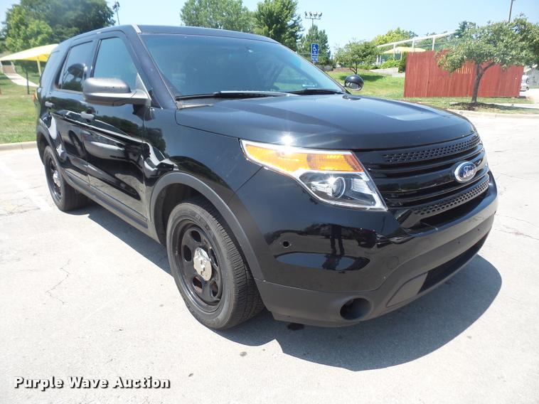 image for item DA1662 2013 Ford Explorer Police Interceptor SUV