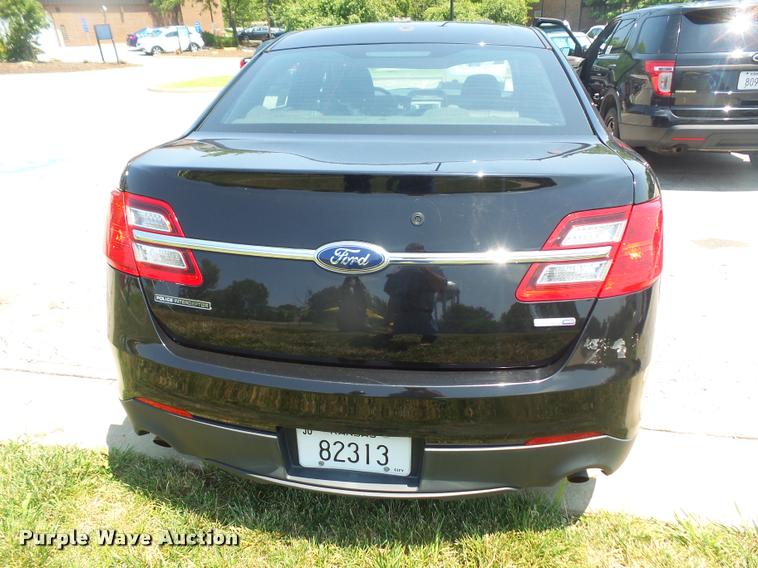 image for item DA1663 2013 Ford Taurus Police Interceptor