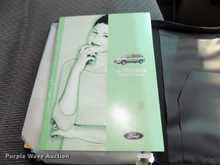 image for item DA3048 2003 Ford Windstar LX van