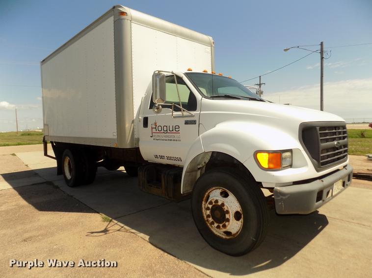 image for item DA3067 2000 Ford F650 Super Duty XL box truck
