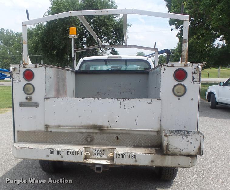 image for item DB1403 2001 Dodge Ram 2500 utility bed pickup truck