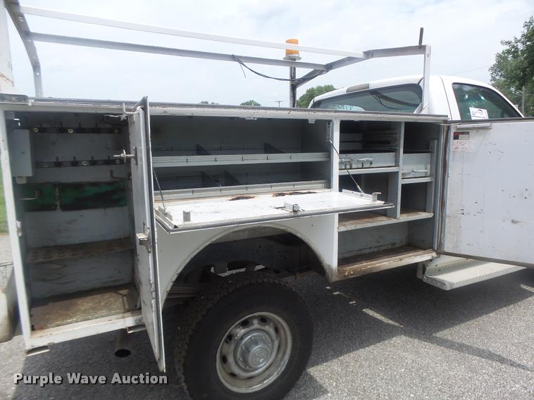 image for item DB1403 2001 Dodge Ram 2500 utility bed pickup truck