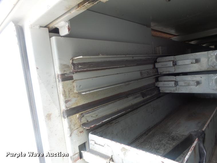 image for item DB1403 2001 Dodge Ram 2500 utility bed pickup truck