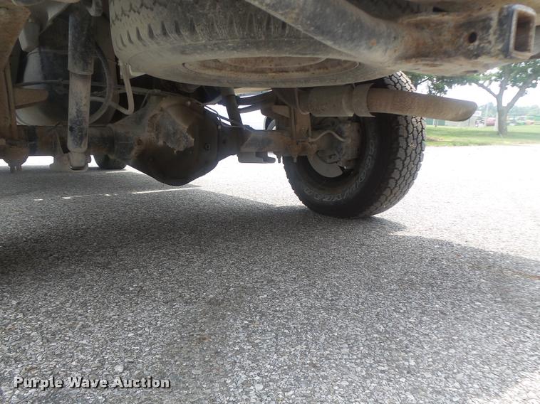 image for item DB1403 2001 Dodge Ram 2500 utility bed pickup truck