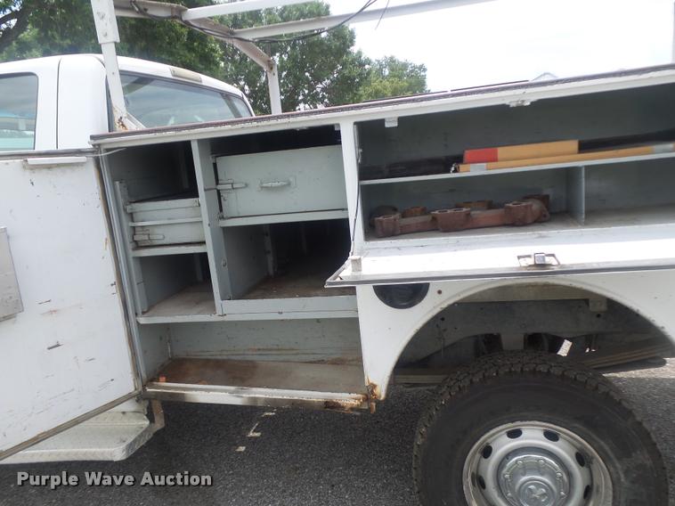 image for item DB1403 2001 Dodge Ram 2500 utility bed pickup truck