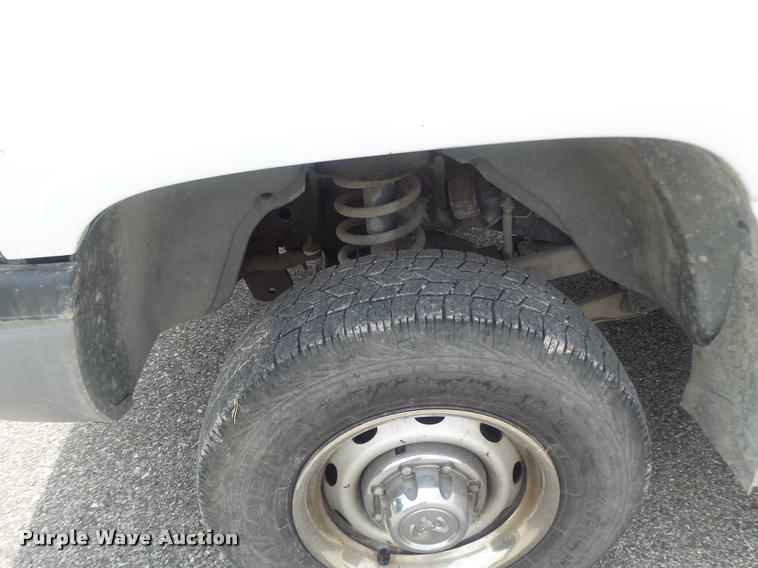 image for item DB1403 2001 Dodge Ram 2500 utility bed pickup truck