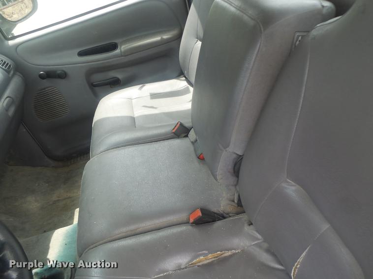 image for item DB1403 2001 Dodge Ram 2500 utility bed pickup truck