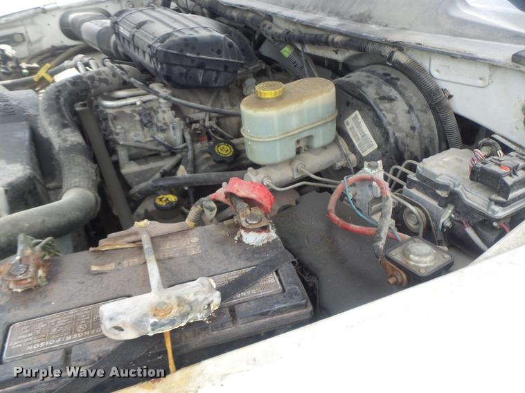 image for item DB1403 2001 Dodge Ram 2500 utility bed pickup truck