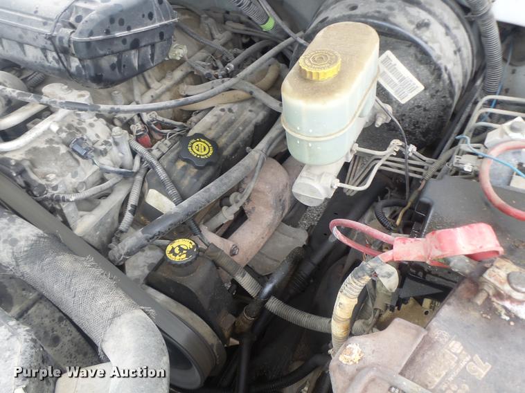 image for item DB1403 2001 Dodge Ram 2500 utility bed pickup truck