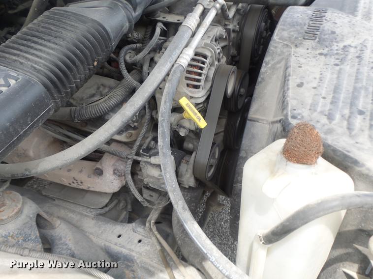 image for item DB1403 2001 Dodge Ram 2500 utility bed pickup truck