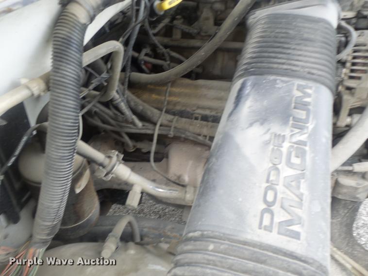 image for item DB1403 2001 Dodge Ram 2500 utility bed pickup truck