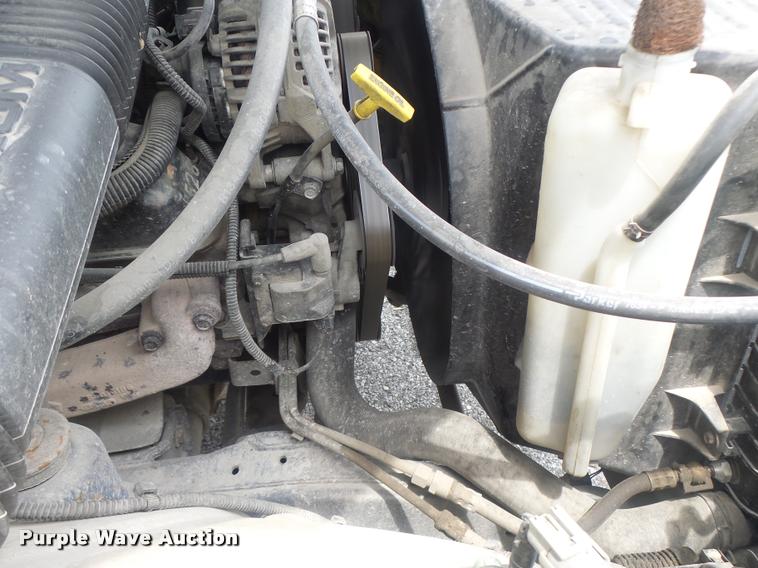 image for item DB1403 2001 Dodge Ram 2500 utility bed pickup truck