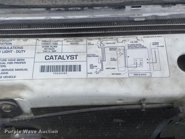 image for item DB1403 2001 Dodge Ram 2500 utility bed pickup truck