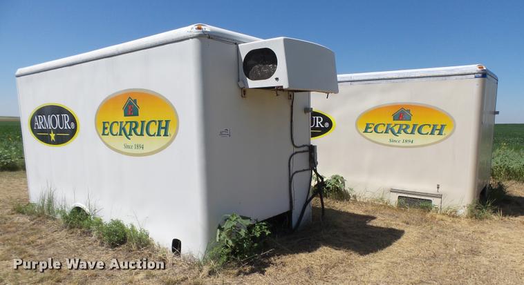 image for item DB2722 (2) Johnson refrigerated truck bodies