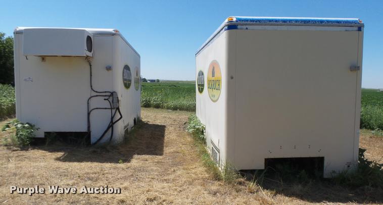 image for item DB2722 (2) Johnson refrigerated truck bodies