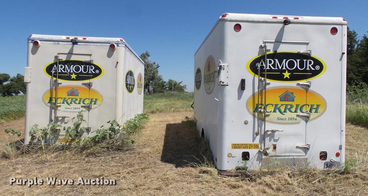 image for item DB2722 (2) Johnson refrigerated truck bodies