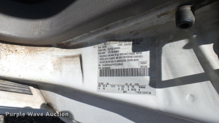 image for item DB3254 2000 Ford Mustang