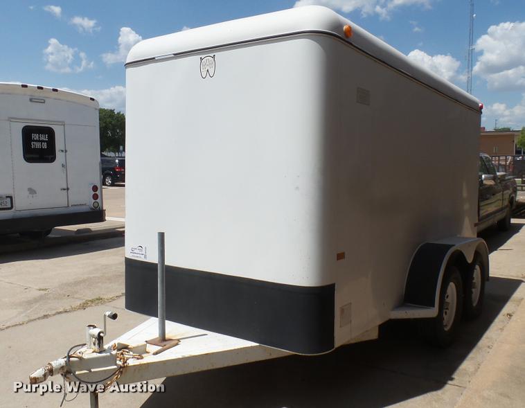 image for item DB3256 2001 WW enclosed cargo trailer