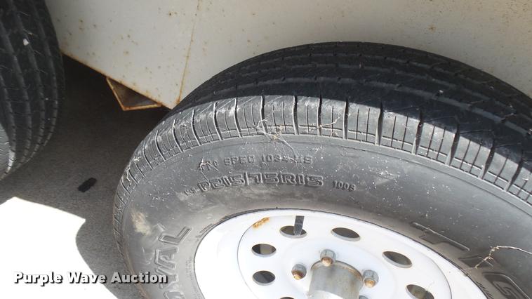 image for item DB3256 2001 WW enclosed cargo trailer