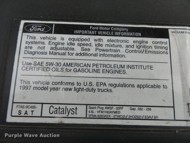 image for item DB7465 1997 Ford F150 SuperCab pickup truck