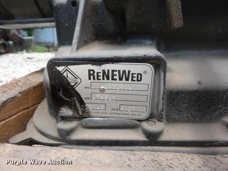 image for item DD1732 Allison automatic transmission