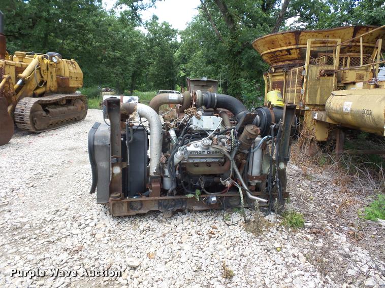 image for item DD1733 Detroit Diesel 6V92 six cylinder turbo diesel engine