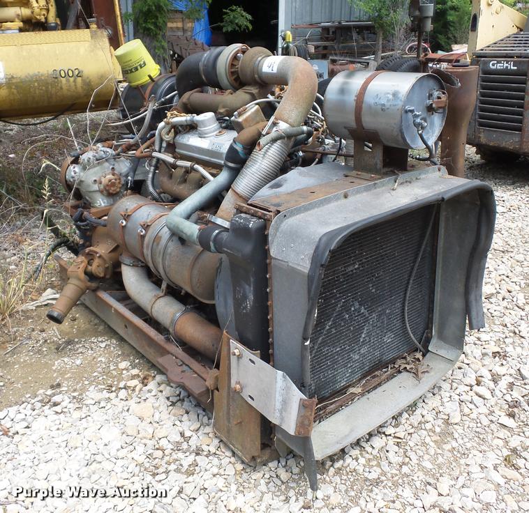 image for item DD1733 Detroit Diesel 6V92 six cylinder turbo diesel engine