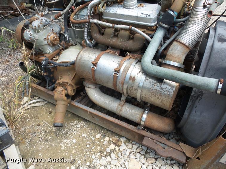 image for item DD1733 Detroit Diesel 6V92 six cylinder turbo diesel engine