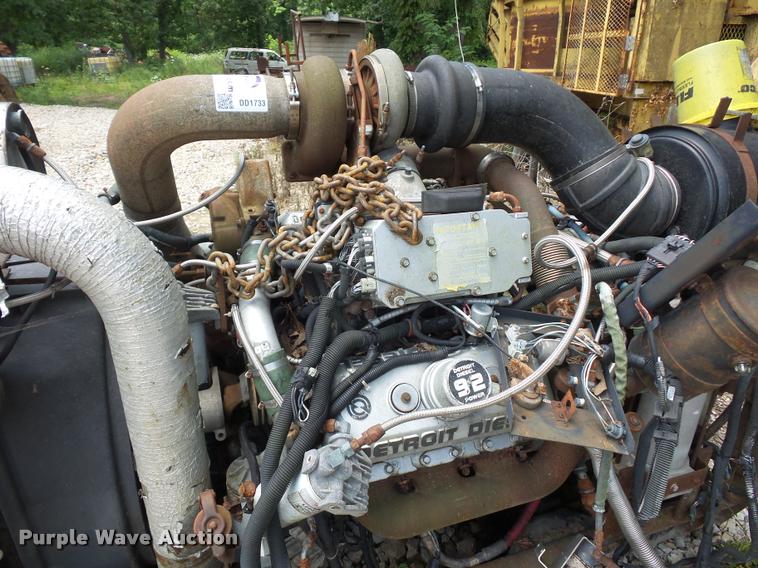 image for item DD1733 Detroit Diesel 6V92 six cylinder turbo diesel engine