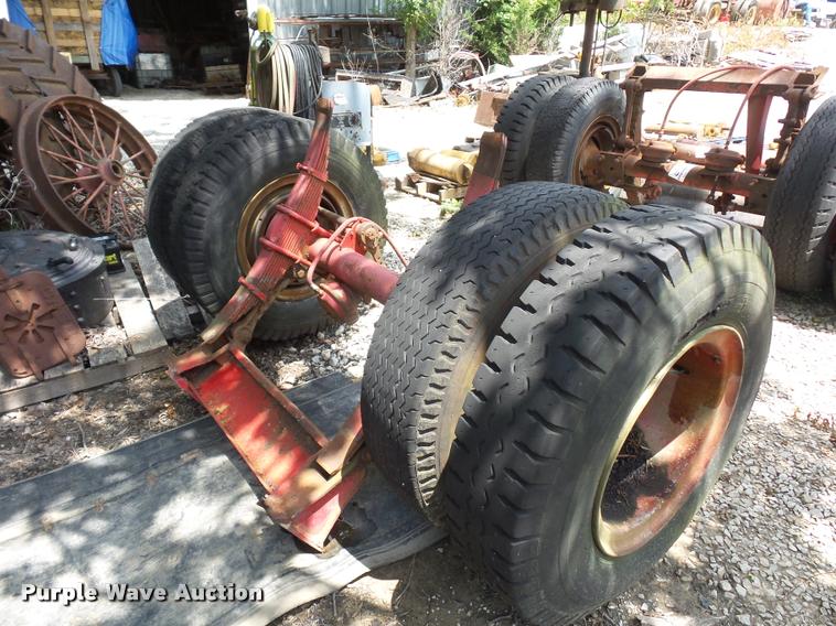 image for item DD1735 (2) trailer axles