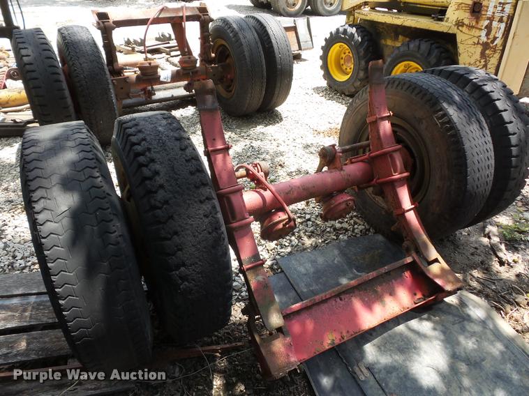 image for item DD1735 (2) trailer axles