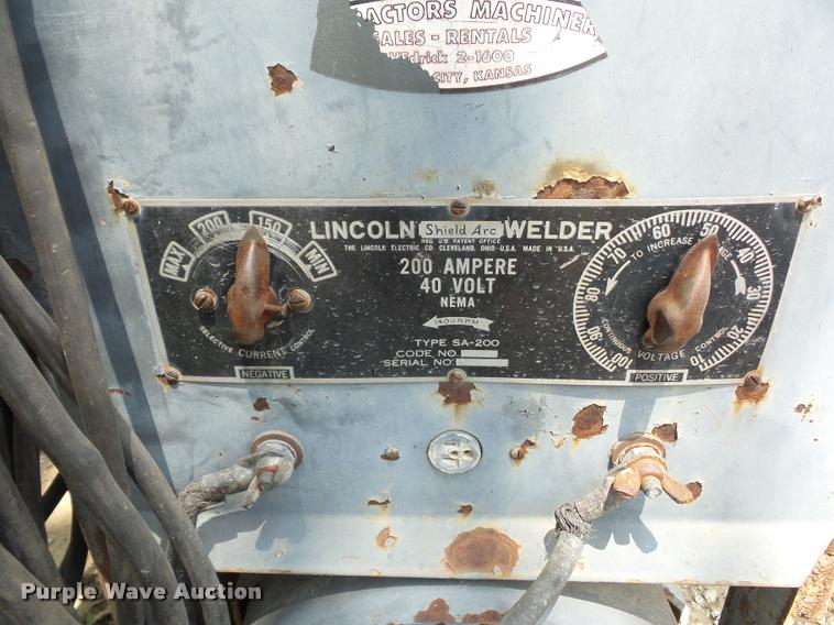 image for item DD1736 Lincoln Shieldarc welder