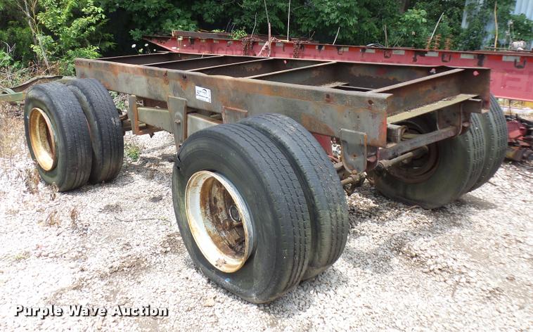 image for item DD1746 Trailer axles and frame