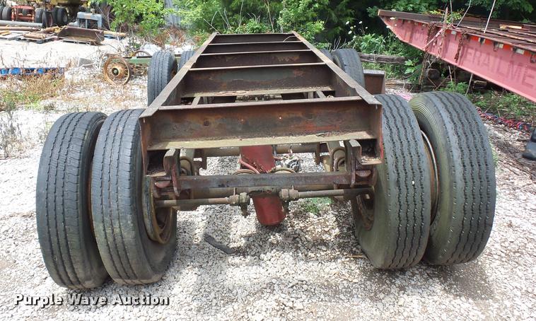 image for item DD1746 Trailer axles and frame