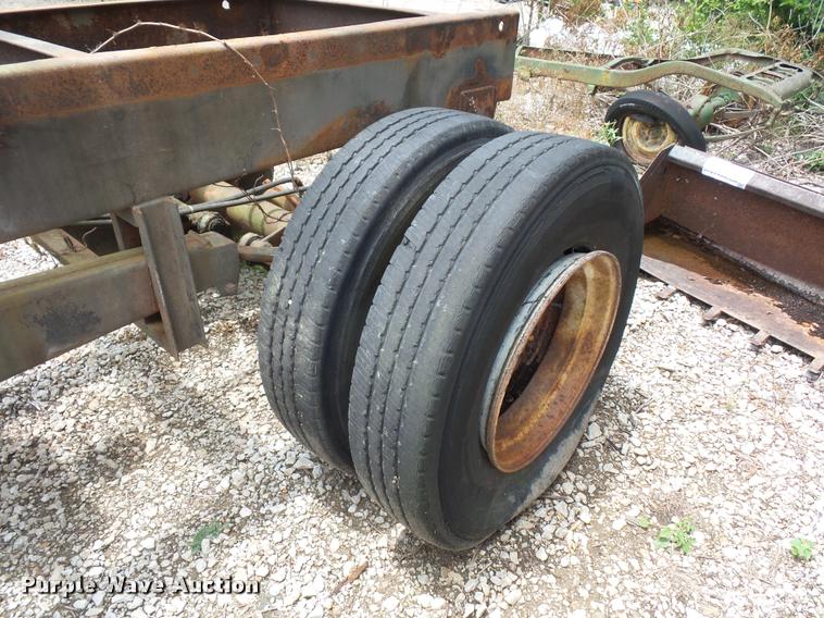 image for item DD1746 Trailer axles and frame