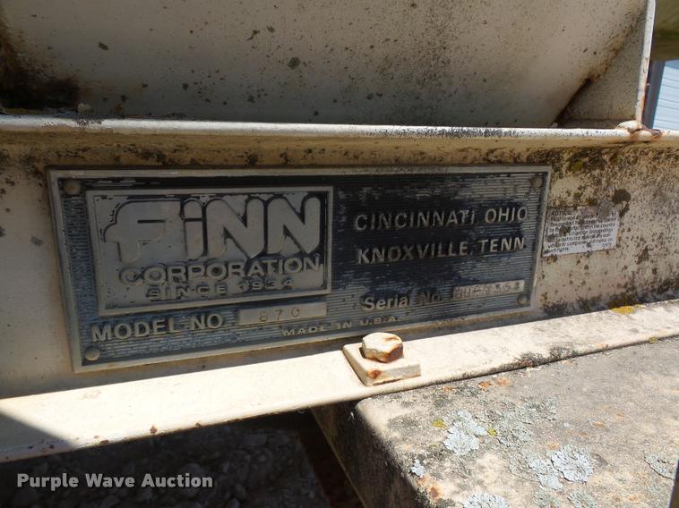 image for item DH9071 Finn B70 straw blower