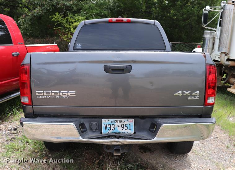 image for item DK9546 2004 Dodge Ram 2500 SLT Quad Cab pickup truck