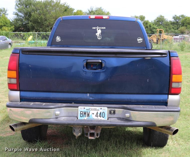 image for item DK9548 2001 Chevrolet Silverado 1500 Z71 Ext. Cab pickup truck