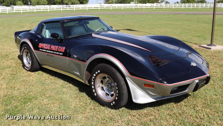 image for item DK9562 1978 Chevrolet Corvette pace car edition