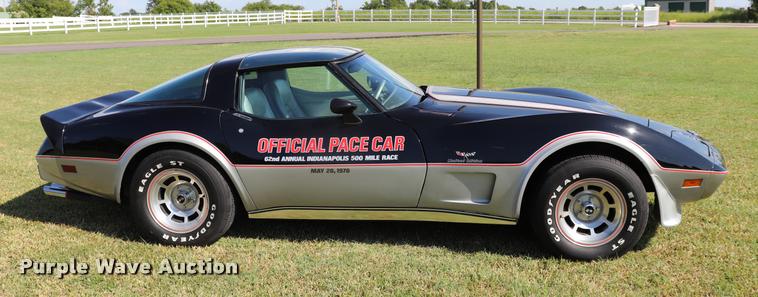 image for item DK9562 1978 Chevrolet Corvette pace car edition