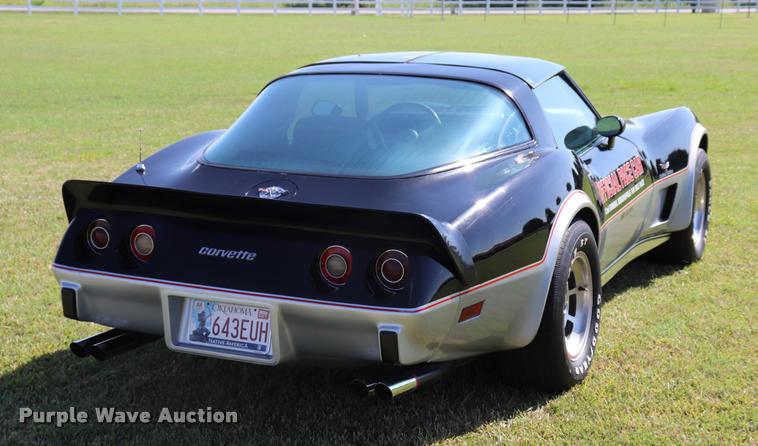 image for item DK9562 1978 Chevrolet Corvette pace car edition