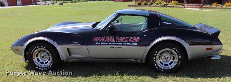 image for item DK9562 1978 Chevrolet Corvette pace car edition