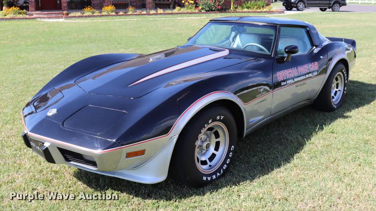 image for item DK9562 1978 Chevrolet Corvette pace car edition