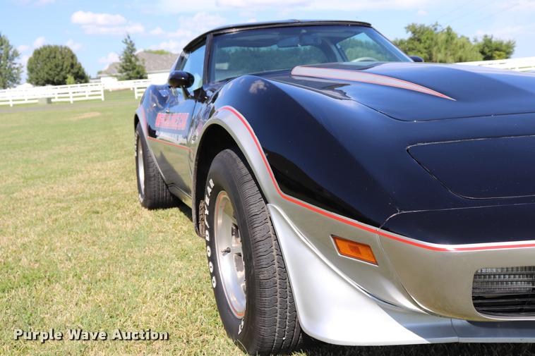 image for item DK9562 1978 Chevrolet Corvette pace car edition