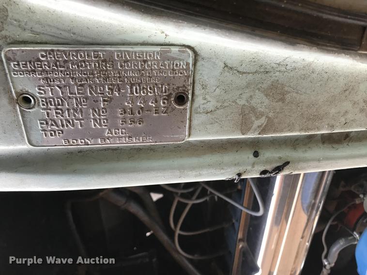 image for item DK9571 1954 Chevrolet Belair