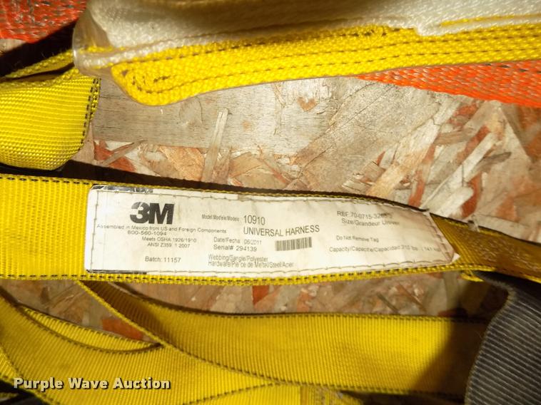 image for item DO9215 (5) full body harnesses with deceleration lanyards